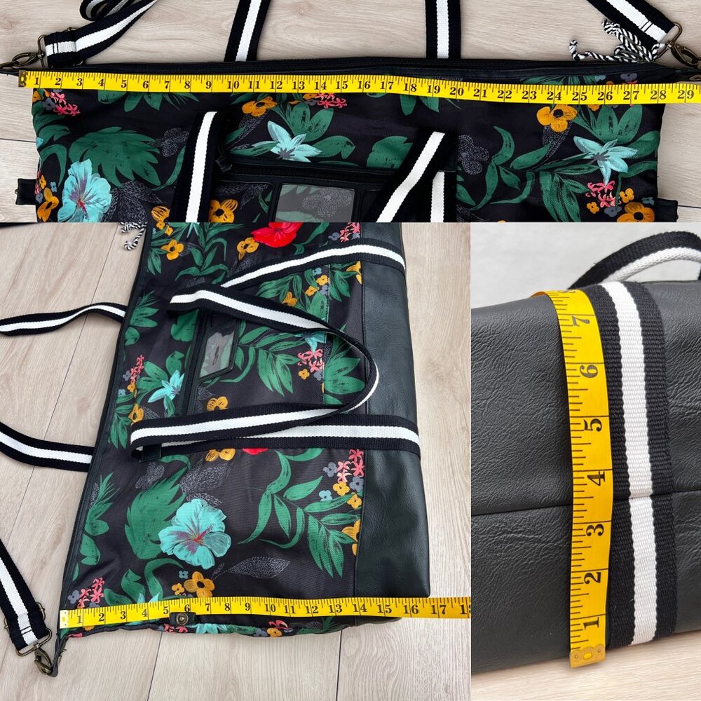 Mossimo Tropical Print Large Weekender / Gym Bag 2017 Target Limited Release - Picture 11 of 16